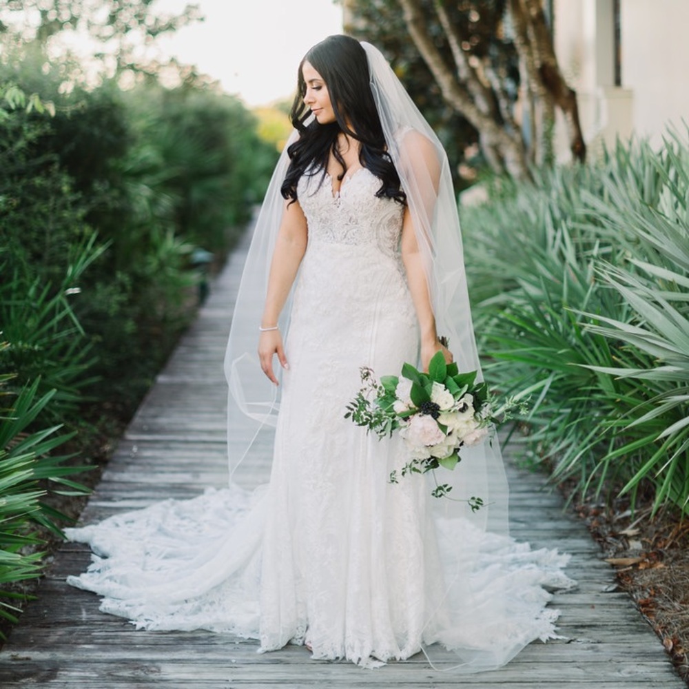 Martina Liana style #905 lace wedding dress